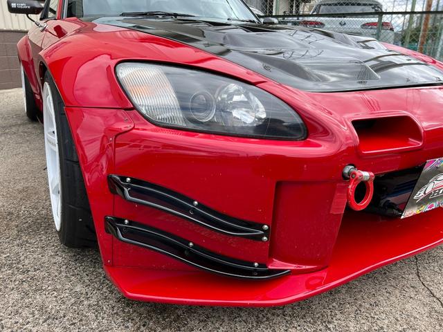 Ｓ２０００ ベースグレード　２．２Ｌ化　ＨＫＳスーパーチャージャー　スピリット車高調　レイズホイール（22枚目）