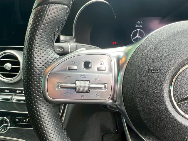 Ｃクラス Ｃ２２０ｄ　ローレウスエディション　後期型　ローレウスＥＤ　ＡＭＧ１８ＡＷ　ＥＴＣ　パフュームアトマイザー　禁煙車　エアサス　アンビエントライト　ブルメスター（24枚目）