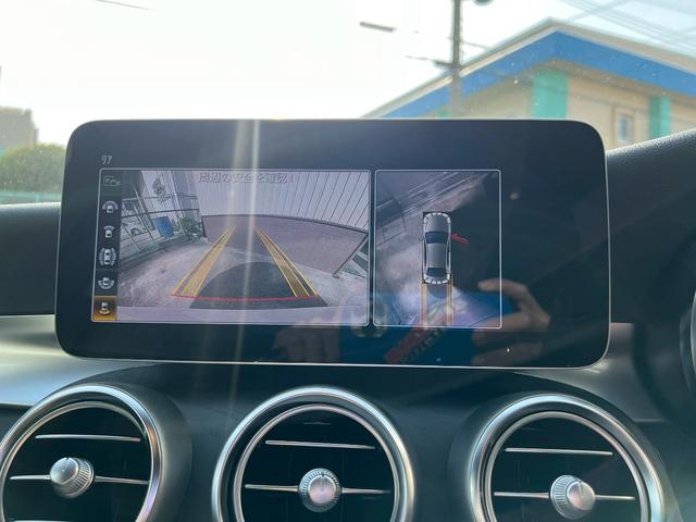 Ｃクラス Ｃ２２０ｄ　ローレウスエディション　後期型　ローレウスＥＤ　ＡＭＧ１８ＡＷ　ＥＴＣ　パフュームアトマイザー　禁煙車　エアサス　アンビエントライト　ブルメスター（30枚目）