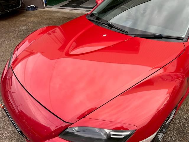 ＲＸ－８ タイプＳ　車高調ＯＳ技研ＬＳＤシングルメタルクラッチ吸排気　アルミラジエーターＥＣＵ　ＲＥ雨宮マツスピエアロ　フロントリヤヴェルサイドサイドステップＧＴウイング　ＨＤＤナビレカロ　フルバケ　ＷＥＤＳＳＡ－７２Ｒ（3枚目）