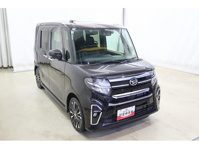 タント カスタムRS /ナビ/パノラマモニター/ターボ/電動スライド 両側パワスライドドア レーンキープA ISTOP BT対応 オートミラー ETC付き 運転席シートヒーター ナビTV オートLED ターボエンジン ドライブレコーダー LEDライト オートライト(3枚目)