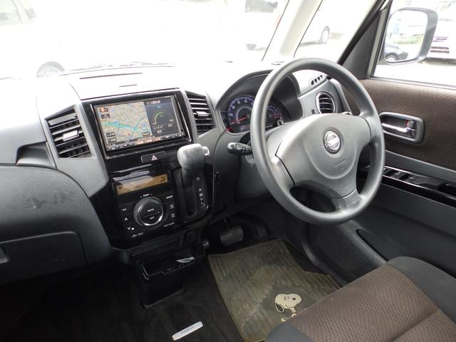 ルークス ハイウェイスター スマートキー プッシュスタート HDDnavi フルセグ 15インチアルミ フォグランプ リアスポ ウインカーミラー(12枚目)