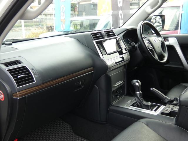 ランドクルーザープラド ＴＸ　Ｌパッケージ　後期　４ＷＤ　セーフティセンス　サンルーフ　黒革シート　電動シート　メモリーナビ　フルセグ　バックカメラ　ドラレコ　ＥＴＣ　ＬＥＤヘッドランプ　ヘッドライトクリーナー　１７インチＡＷ　シートエアコン（46枚目）