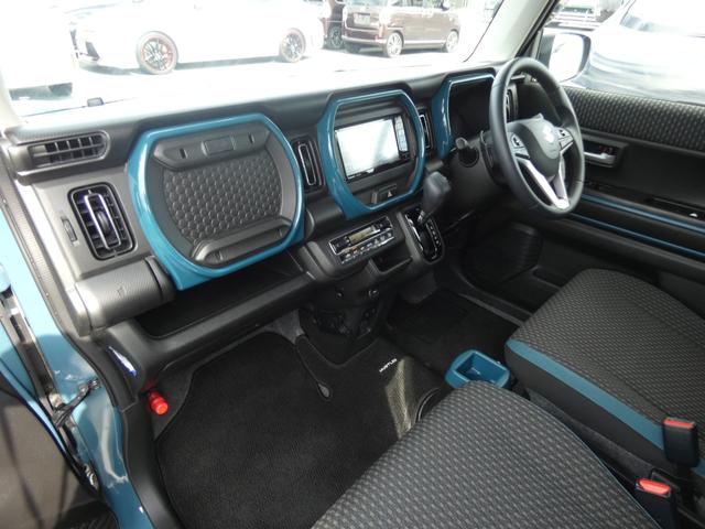 ハスラー ハイブリッドＸターボ　セーフティサポート　ＬＥＤヘッドランプ　全方位モニター　ＳＤナビ　フルセグ　ＥＴＣ　ドラレコ　シートヒーター　ワンオーナー　点検記録簿　アイドリングストップ　パーソナルテーブル　スマートキー　禁煙車（34枚目）