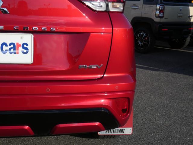 エクリプスクロスPHEV P e-アシスト マイパイロット 360度カメラ HUD スマートフォン連携ナビ フルセグ ハーフレザーシート シートヒーター パワーバックドア LEDヘッドランプ 電動Pブレーキ 充電ケーブル(38枚目)