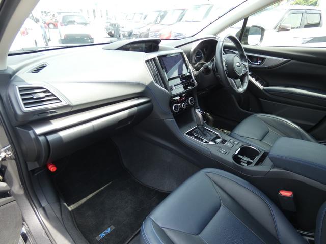 ＸＶ アドバンス　後期　４ＷＤ　アイサイトコアテクノロジー　アイサイトセイフティプラス　革シート　シートヒーター　パワーシート　純正ナビ　フルセグ　ＥＴＣ　ドラレコ　ＬＥＤヘッドランプ　社外１８インチＡＷ　ソナー（45枚目）