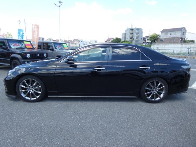 マークＸ ２５０ＲＤＳ　後期　セーフティセンス　ＢＬＩＴＺ車高調　アルパイン８型ナビ　フルセグ　バックカメラ　ＥＴＣ　ハーフレザーシート　シートヒーター　パワーシート　ＬＥＤヘッドランプ　純正１８インチＡＷ　前後ソナー（18枚目）