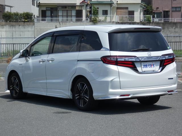オデッセイハイブリッド ハイブリッドアブソルート・EXホンダセンシング ホンダセンシング 両側電動スライドドア 後席モニター Bスポットモニター ハーフレザーシート 純正ナビ フルセグ 全周囲カメラ ETC LEDヘッドランプ 純正17インチAW パワーシート オットマン(17枚目)
