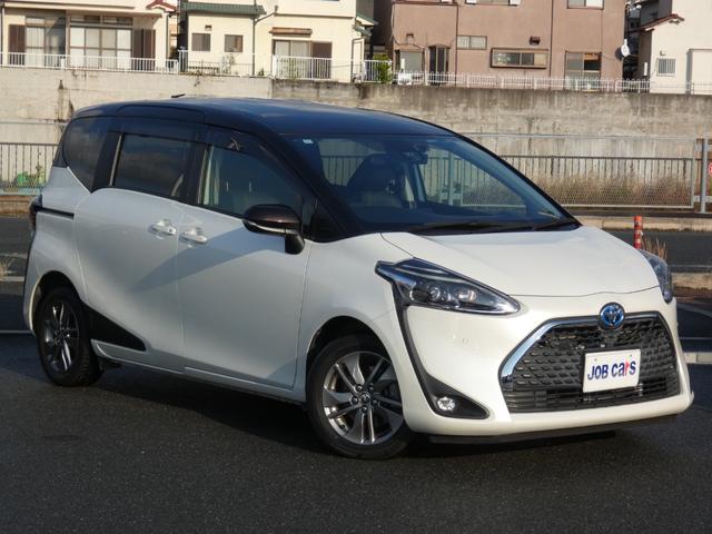 シエンタ ハイブリッドＧ　クエロ　後期　セーフティセンス　両側電動スライドドア　クルーズコントロール　ハーフレザーシート　純正９インチナビ　フルセグ　バックカメラ　ＥＴＣ２．０　ドラレコ　ＬＥＤヘッドランプ　純正１５インチＡＷ　ソナー（14枚目）