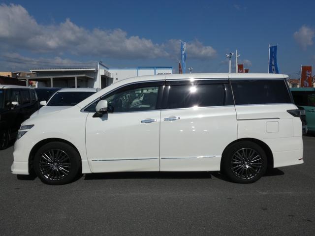 エルグランド ２５０ハイウェイスターＳ　アーバンクロム　後期　両側パワスラ　ハーフレザーシート　クルーズコントロール　全周囲カメラ　カーウイングス対応ＨＤＤナビ　フルセグ　ドラレコ　ＥＴＣ　ＤＶＤ　ＬＥＤヘッドランプ　純正１８インチＡＷ　前後ソナー（18枚目）