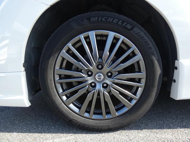 エルグランド ２５０ハイウェイスターＳ　アーバンクロム　後期　両側パワスラ　ハーフレザーシート　クルーズコントロール　全周囲カメラ　カーウイングス対応ＨＤＤナビ　フルセグ　ドラレコ　ＥＴＣ　ＤＶＤ　ＬＥＤヘッドランプ　純正１８インチＡＷ　前後ソナー（32枚目）