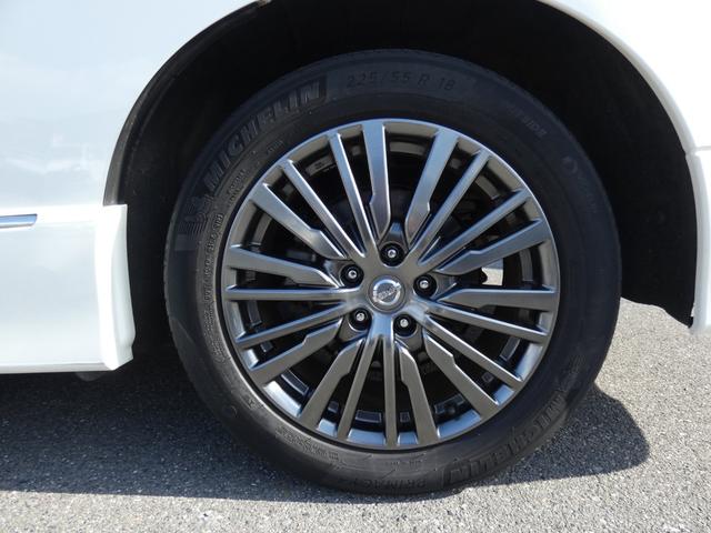 エルグランド ２５０ハイウェイスターＳ　アーバンクロム　後期　両側パワスラ　ハーフレザーシート　クルーズコントロール　全周囲カメラ　カーウイングス対応ＨＤＤナビ　フルセグ　ドラレコ　ＥＴＣ　ＤＶＤ　ＬＥＤヘッドランプ　純正１８インチＡＷ　前後ソナー（33枚目）