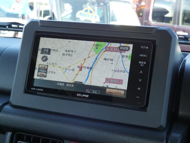 ジムニー ＸＧ　４ＷＤ　メモリーナビ　フルセグ　ＤＶＤ　Ｂｌｕｅｔｏｏｔｈ　ダウンヒルアシスト　ワンオーナー　アイドリングストップ　オートライト　純正１５インチＡＷ（8枚目）