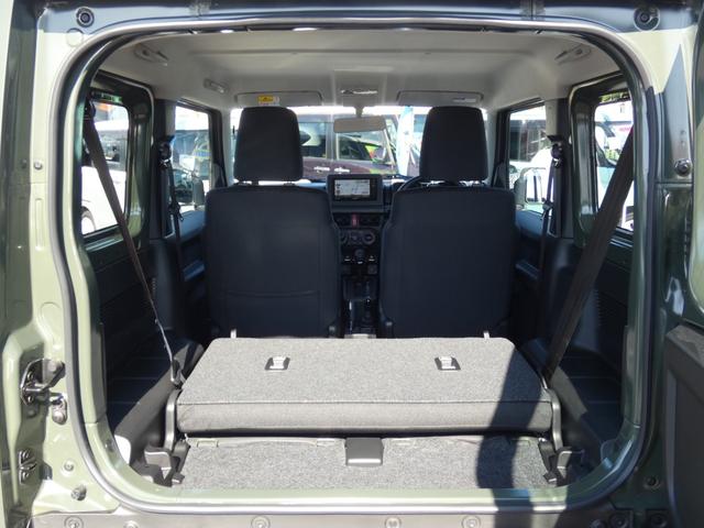 ジムニー ＸＧ　４ＷＤ　メモリーナビ　フルセグ　ＤＶＤ　Ｂｌｕｅｔｏｏｔｈ　ダウンヒルアシスト　ワンオーナー　アイドリングストップ　オートライト　純正１５インチＡＷ（11枚目）