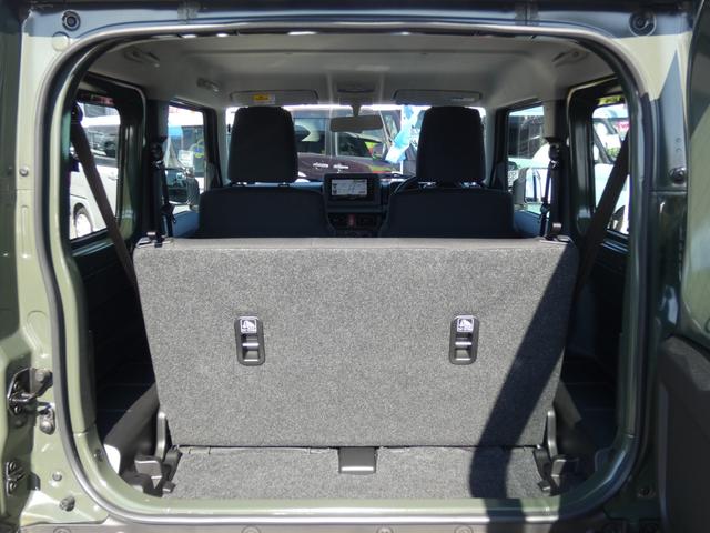 ジムニー ＸＧ　４ＷＤ　メモリーナビ　フルセグ　ＤＶＤ　Ｂｌｕｅｔｏｏｔｈ　ダウンヒルアシスト　ワンオーナー　アイドリングストップ　オートライト　純正１５インチＡＷ（41枚目）