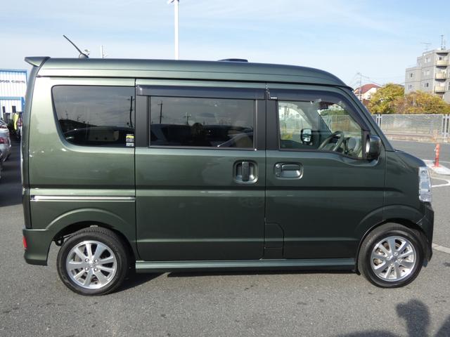 エブリイワゴン PZターボ ハイルーフ セーフティサポート パワースライドドア メモリーナビ フルセグ ETC Rソナー バックカメラ ドラレコ シートヒーター HIDヘッドライト アイドリングストップ 純正14インチAW(15枚目)