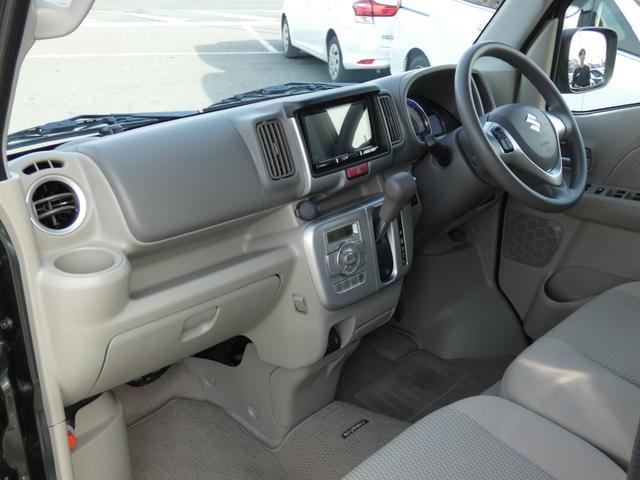 エブリイワゴン PZターボ ハイルーフ セーフティサポート パワースライドドア メモリーナビ フルセグ ETC Rソナー バックカメラ ドラレコ シートヒーター HIDヘッドライト アイドリングストップ 純正14インチAW(28枚目)