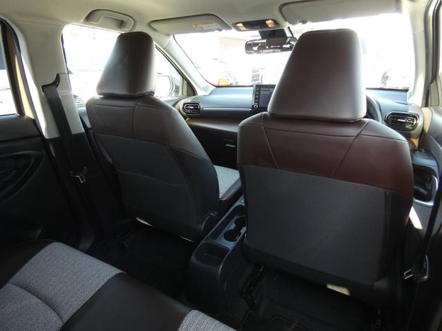 ヤリスクロス 　セーフティセンス　８インチディスプレイオーディオ　バックカメラ　前後ソナー　ハーフレザーシート　パワーシート　シートヒーター　ＬＥＤヘッドランプ　禁煙車　スマートキー（68枚目）