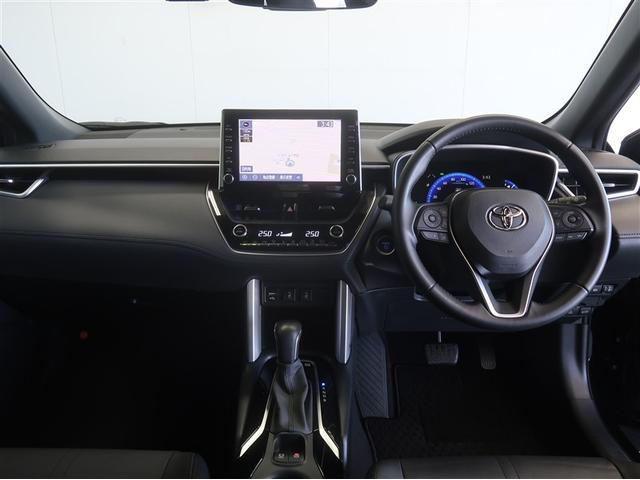 カローラクロス ハイブリッド　Ｚ　Ａクルコン　ＰＣＳ　ＡＣ１００　Ｐシート　４ＷＤ車　横滑り防止装置　キーフリー　ＡＢＳ　ＬＥＤライト　盗難防止装置　ナビ　アルミホイール　スマートキー　ドライブレコーダー　Ｂカメラ　エアバッグ（7枚目）