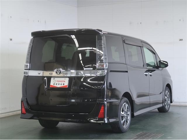 ヴォクシー ZS 煌III プリクラッシュ スマートキ アイスト DVD再生機能 横滑り防止装置 ナビTV アルミ 三列シート WAC 盗難防止 オートエアコン キーレス ETC装備 パワステ メモリナビ クルコン ABS(6枚目)