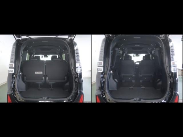 ヴォクシー ZS 煌III プリクラッシュ スマートキ アイスト DVD再生機能 横滑り防止装置 ナビTV アルミ 三列シート WAC 盗難防止 オートエアコン キーレス ETC装備 パワステ メモリナビ クルコン ABS(29枚目)