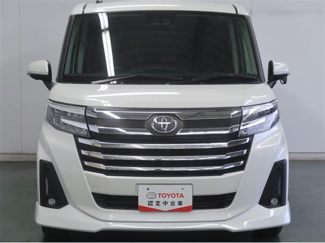 ルーミー カスタムG アイドリング 両側電動SD LEDヘット バックビューモニター 衝突回避ブレーキ 地デジ スマートキー メモリナビ クルーズコントロール DVD ETC 1オーナー オートエアコン アルミホイール(4枚目)