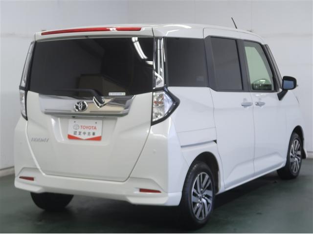 ルーミー カスタムG アイドリング 両側電動SD LEDヘット バックビューモニター 衝突回避ブレーキ 地デジ スマートキー メモリナビ クルーズコントロール DVD ETC 1オーナー オートエアコン アルミホイール(6枚目)