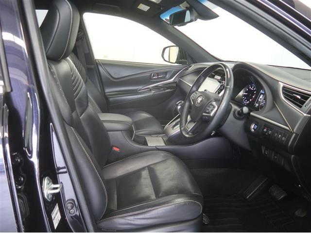 ハリアー プログレス メタル アンド レザーパッケージ 衝突軽減システム LEDヘッド 黒革シート フルセグTV ドラレコ 盗難防止装置 電動シート ミュージックプレイヤー接続可 スマートキー ETC 横滑り防止機能 ABS DVD再生 ワンオーナー AW(29枚目)