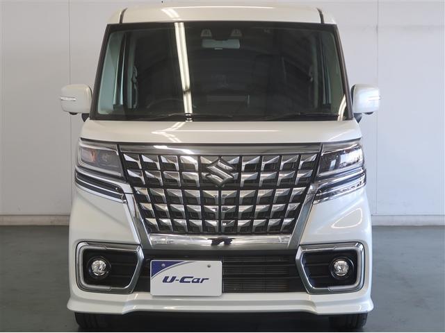 スペーシアカスタム ハイブリッドＸＳターボ　両自動ドア　前後誤発進抑制機能　アルミホイールタイヤ　ＡＣ　リアカメラ　盗難防止　スマートキー付　ＥＳＣ　ＬＥＤ　ナビＴＶ　クルコン　ＥＴＣ車載器　キーフリーシステム　サイドエアバック　ＤＶＤ再生可能（6枚目）