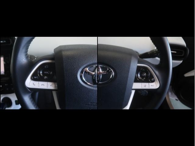 プリウス Ｓ　ＤＶＤ視聴可能　ＬＥＤヘット　地デジテレビ　盗難防止システム　スマキー　ＡＣ　ナビ＆ＴＶ　横滑り防止システム　バックガイドモニター　ＥＴＣ車載器　アルミホイール　運転席パワーウィンドウ　リモコンキー（18枚目）