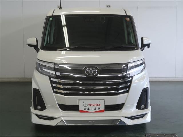 ルーミー カスタムG-T 助手席エアバック 両側オートスライドドア スマートキープッシュスタート LEDライト 1オーナー 横滑り防止機能 クルコン ETC付 アルミホイール キーレス DVD ドラレコ ナビ&TV エアロ(6枚目)