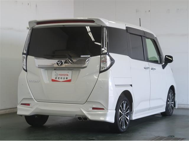 ルーミー カスタムG-T 助手席エアバック 両側オートスライドドア スマートキープッシュスタート LEDライト 1オーナー 横滑り防止機能 クルコン ETC付 アルミホイール キーレス DVD ドラレコ ナビ&TV エアロ(10枚目)