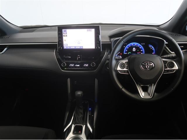 カローラクロス ハイブリッド S 100V電源 衝突軽減 フルセグテレビ メモリナビ エアバッグ クルーズコントロール LEDヘッドライト ETC車載器 アルミホイール Bモニター スマートキー キーレス ミュージックプレイヤー接続可(9枚目)