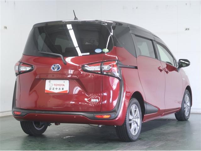 シエンタ ハイブリッドＧ　クエロ　キーフリーシステム　地デジ　盗難防止システム　スマートエントリー　バックガイドモニター　オートクルーズ　ＬＥＤヘッドライト　ＶＳＣ　オートエアコン　助手席エアバッグ　１オーナー　ＥＴＣ　ＤＶＤ再生可（8枚目）