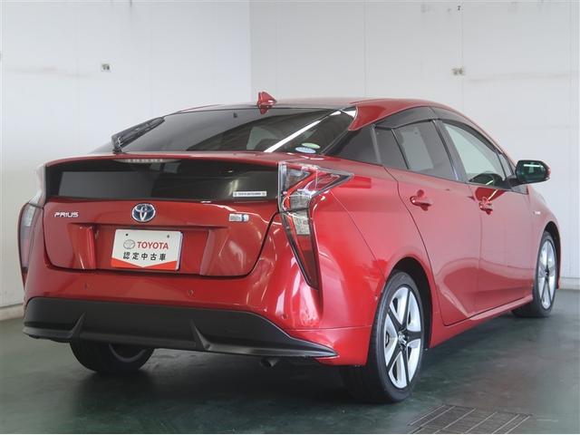 プリウス Ａツーリングセレクション　誤発進抑制　スマ－トキ－　ＥＴＣ車載器　横滑防止　ドラレコ付き　地デジ　Ｉストップ　イモビライザー　１オーナ　クルコン　ＬＥＤヘッドライト　ナビＴＶ　キーフリ　ＤＶＤ再生機能　アルミ　オ－トエアコン（8枚目）
