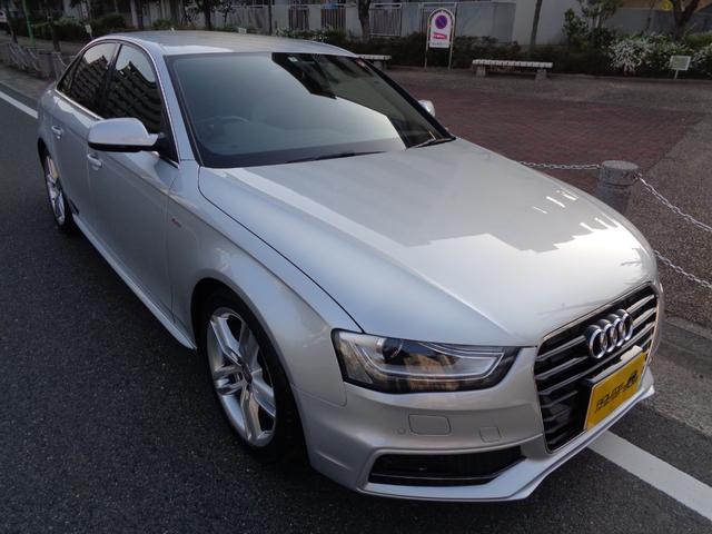 Ａ４ ２．０ＴＦＳＩ　ｓラインパッケージ／ＨＤＤナビ／フルセグ／Ｂｌｕｅｔｏｏｔｈ／Ｂカメラ／ＣＤ録音／ＤＶＤ再生／プッシュスタートボタン／スマートキー／Ｓライン専用ハーフレザーシート／パドルシフト（2枚目）