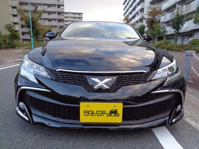 マークX 250G Sパッケージリラックスセレクション 社外19インチアルミ/RS-R車高調/3眼ヘッドライト/LEDフォグ/社外テールランプ/Pスタートボタン/スマートキー/ステアスイッチ/PWシート/SDナビ/ワンセグ/Bluetooth/バックカメラ(11枚目)