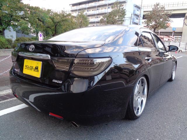 マークX 250G Sパッケージリラックスセレクション 社外19インチアルミ/RS-R車高調/3眼ヘッドライト/LEDフォグ/社外テールランプ/Pスタートボタン/スマートキー/ステアスイッチ/PWシート/SDナビ/ワンセグ/Bluetooth/バックカメラ(17枚目)