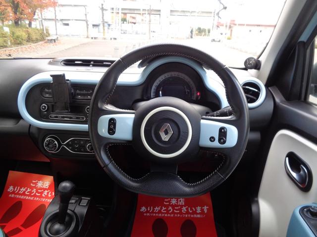 トゥインゴ インテンス　ターボ車／アイドリングストップ／キーレス／１５インチアルミホイル／Ｂｌｕｅｔｏｏｔｈオーディオ／ＥＴＣ／コーナーセンサー（3枚目）