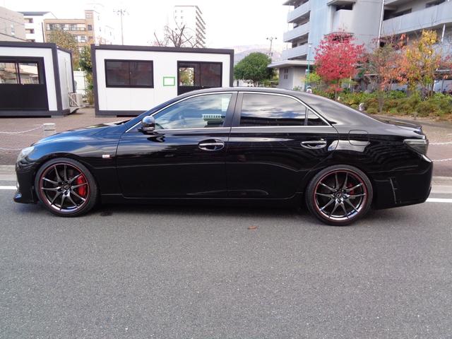 マークＸ ２５０Ｇ　Ｓパッケージ　Ｇ’ｓ　社外８インチＨＤＤナビ／フルセグ／Ｂｌｕｅｔｏｏｔｈ／バックカメラ／ＣＤ録音／ＤＶＤ再生／車高調／１９インチアルミホイル／スマートキー／プッシュスタート（13枚目）