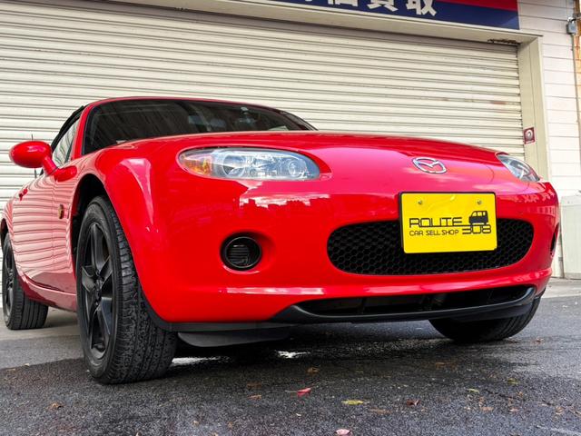 ロードスター ロードスター 禁煙車 フルノーマル ナビ 地デジBT対応 ETC 16インチアルミ キーレス タイミングチェーン(13枚目)