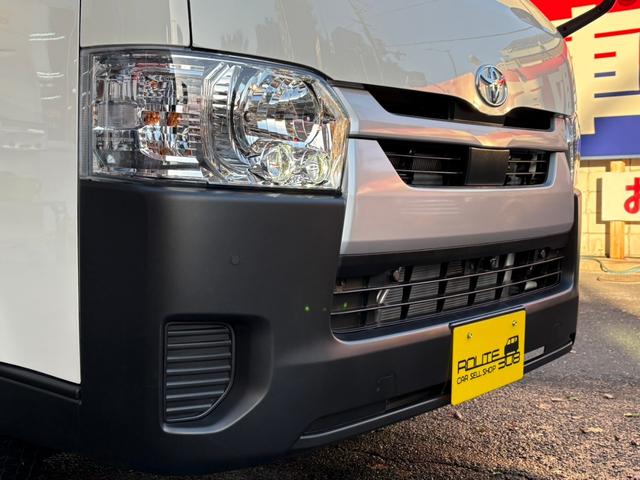 ハイエースバン ロングDX 登録済未使用車 パノラミックビューモニター デジタルインナーミラー LEDヘッドライト リアクーラー リアヒーター AC100V イージークローザー キーレス(6枚目)