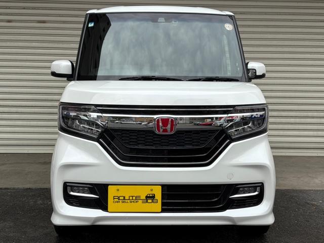 N-BOXカスタム G・Lターボホンダセンシング 禁煙 1オーナ 整備記録 10インチプレミアムインターナビ Bカメラ ナビ連動ドライブレコーダー DVDBT対応 ETC シートヒーター 両側パワースライド LEDヘッドライト スマートキー(2枚目)