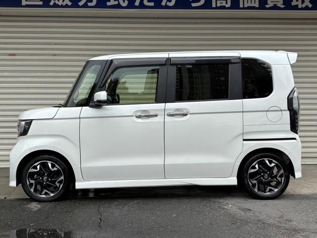 N-BOXカスタム G・Lターボホンダセンシング 禁煙 1オーナ 整備記録 10インチプレミアムインターナビ Bカメラ ナビ連動ドライブレコーダー DVDBT対応 ETC シートヒーター 両側パワースライド LEDヘッドライト スマートキー(3枚目)