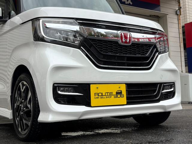 N-BOXカスタム G・Lターボホンダセンシング 禁煙 1オーナ 整備記録 10インチプレミアムインターナビ Bカメラ ナビ連動ドライブレコーダー DVDBT対応 ETC シートヒーター 両側パワースライド LEDヘッドライト スマートキー(12枚目)