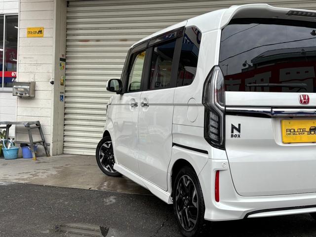 N-BOXカスタム G・Lターボホンダセンシング 禁煙 1オーナ 整備記録 10インチプレミアムインターナビ Bカメラ ナビ連動ドライブレコーダー DVDBT対応 ETC シートヒーター 両側パワースライド LEDヘッドライト スマートキー(13枚目)