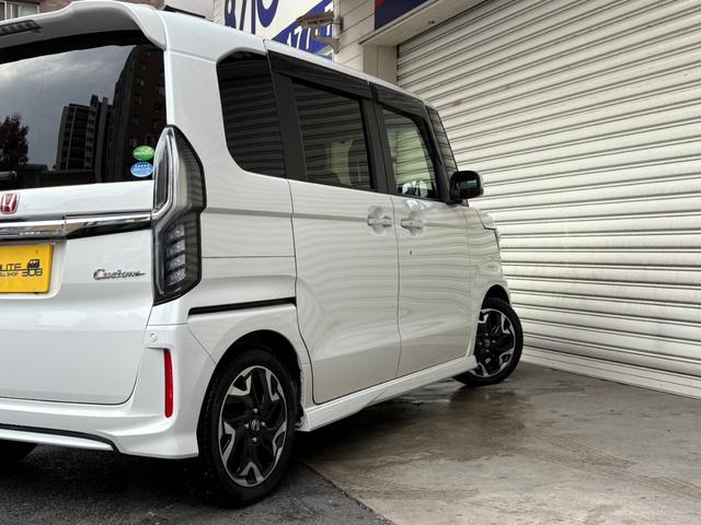 N-BOXカスタム G・Lターボホンダセンシング 禁煙 1オーナ 整備記録 10インチプレミアムインターナビ Bカメラ ナビ連動ドライブレコーダー DVDBT対応 ETC シートヒーター 両側パワースライド LEDヘッドライト スマートキー(14枚目)
