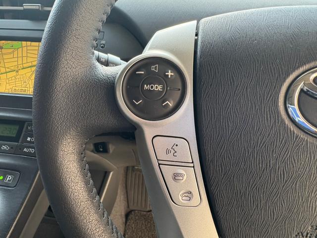 プリウス Ｇ　サンルーフ　ナビ　Ｂカメラ　ＥＴＣ　クルーズコントロール　スマートキー　Ｄ整備記録　禁煙車（33枚目）