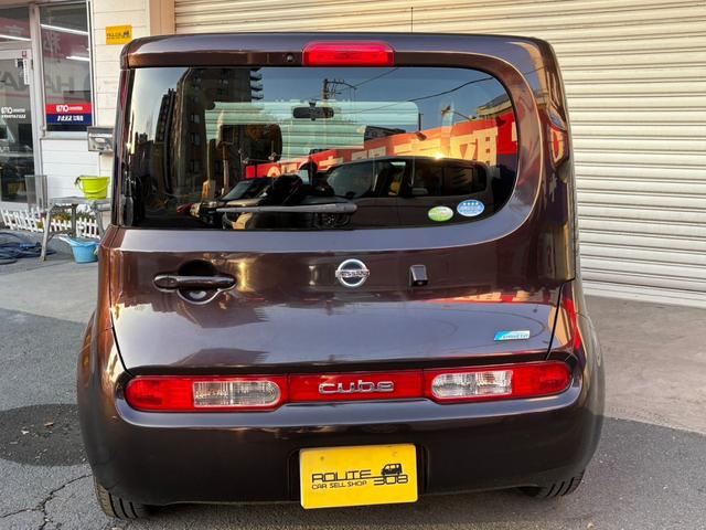 キューブ 15X インディゴ+プラズマ ナビ Bカメラ 地デジ ETC インテリジェントキー(5枚目)