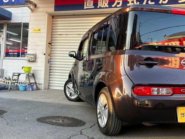 キューブ 15X インディゴ+プラズマ ナビ Bカメラ 地デジ ETC インテリジェントキー(12枚目)